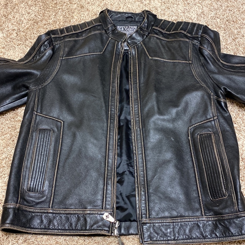 Affliction Limited Leather Jacket - image 3